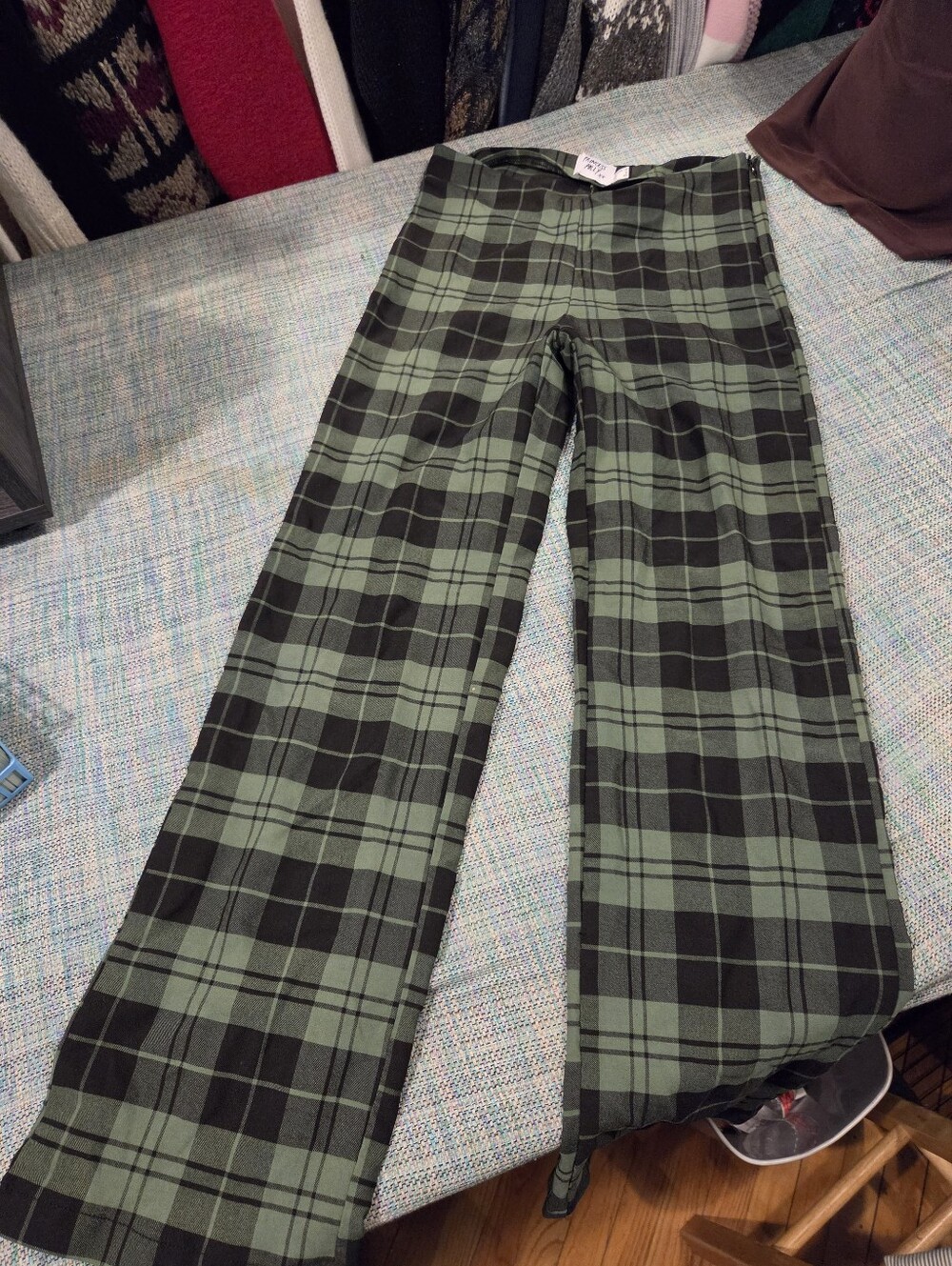 Princess Polly Plaid Stretchy Trouser Pants